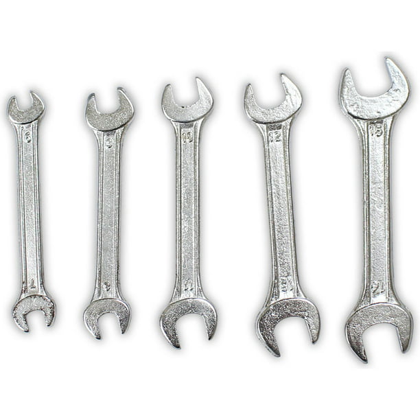6 Piece Double Open Ended Spanner Metric 6mm to 32mm Double End Tool Kit